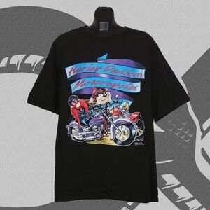 Vintage Harley-Davidson T-Shirt 90s Taz Men's XL Montreal